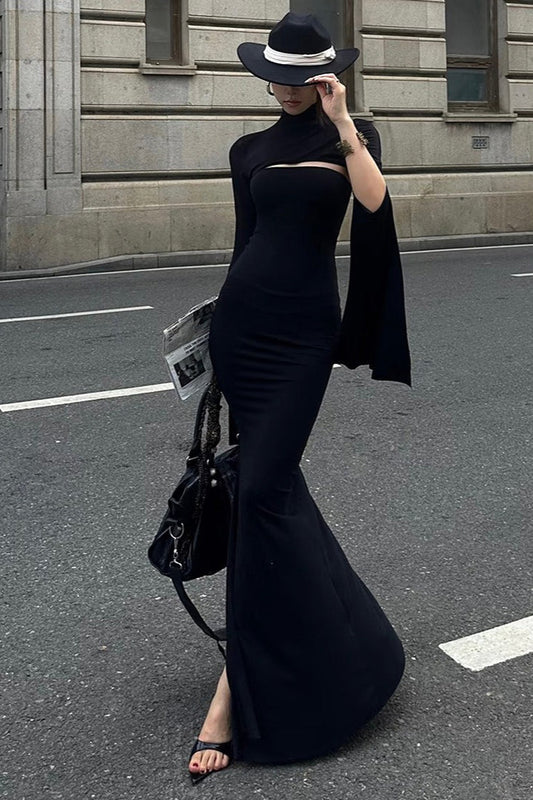 Asymmetrisches Maxikleid