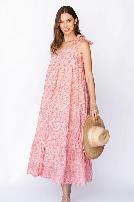 Locker geschnittenes Maxikleid