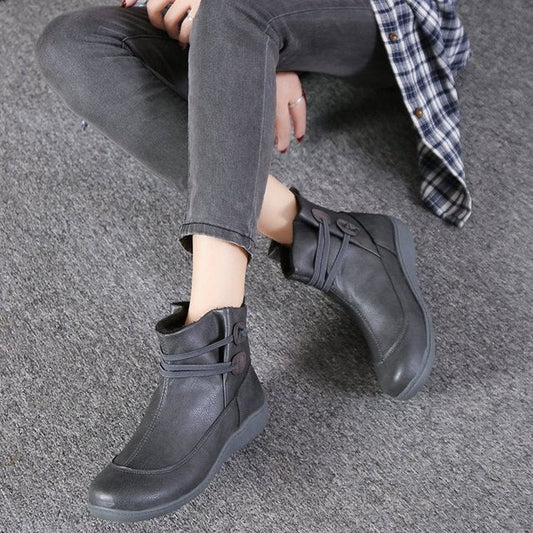 Hilda - Neue britische wasserdichte Stiefel in Retro-Qualität