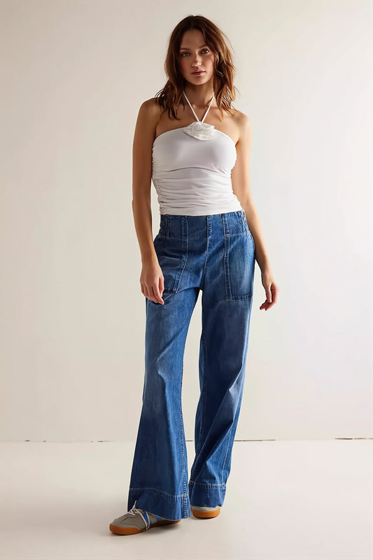 Jeans mit niedriger Taille