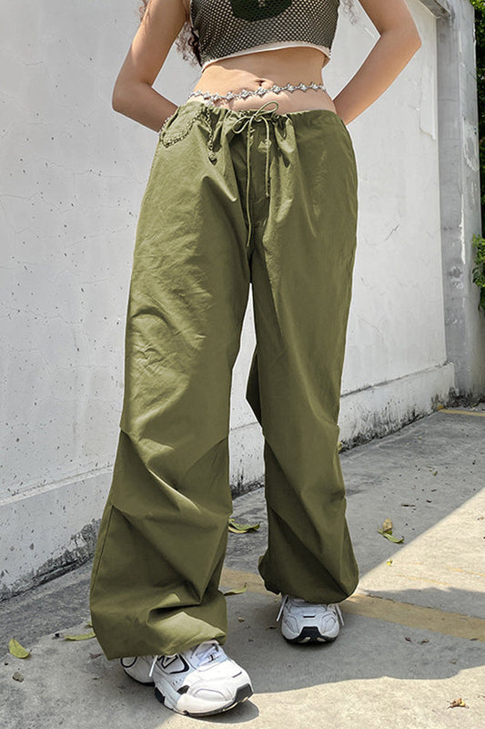 Hose mit Bindedetail
