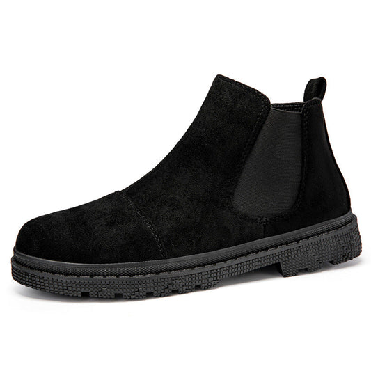 Herren Retro-Stiefeletten aus Leder - Aegis