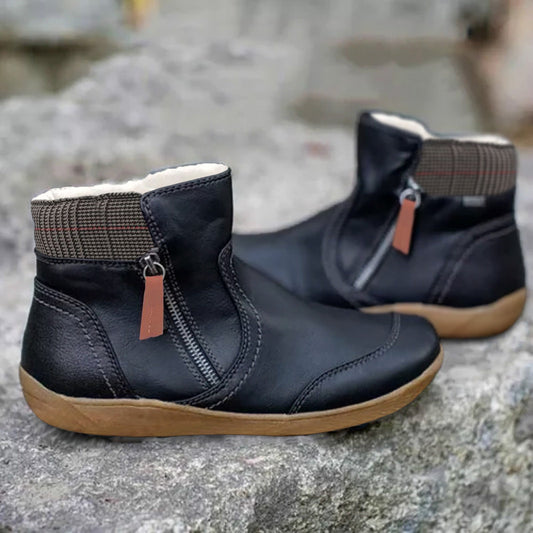 UNICE - Orthopädische Damenstiefel mit Doppelreißverschluss