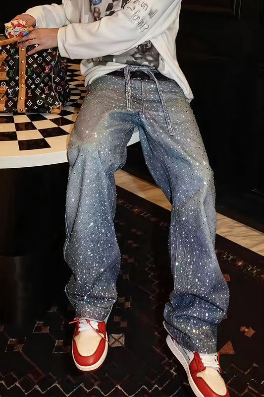 Jeans in Blau
