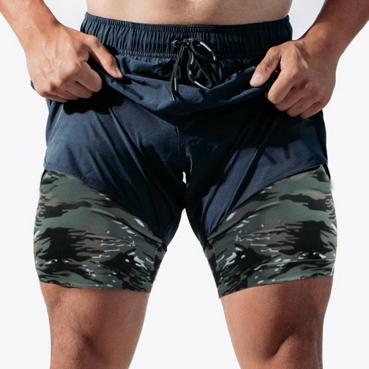 Peak Performance 2-in-1-Kompressions-Shorts
