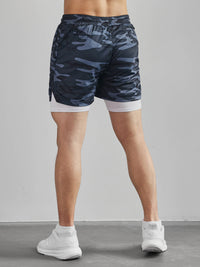 Evolution 2-in-1 Mesh Shorts mit Innenfutter