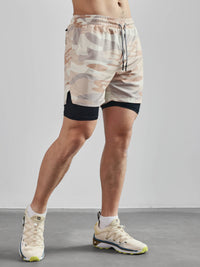 Evolution 2-in-1 Mesh Shorts mit Innenfutter