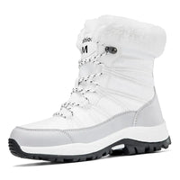 Gepolsterte Winterstiefel mit Warmfutter - Enna