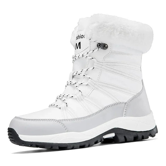 Gepolsterte Winterstiefel mit Warmfutter - Enna