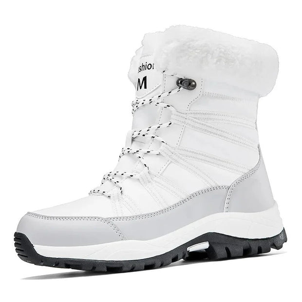 Gepolsterte Winterstiefel mit Warmfutter - Enna