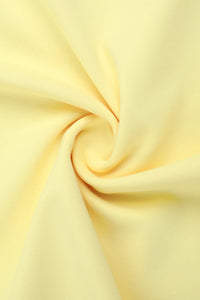 Trägerloses Maxikleid mit Strass in Gelb