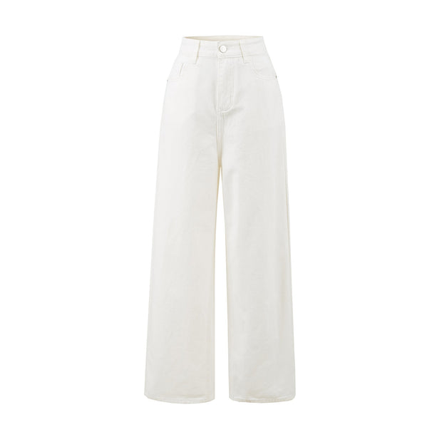 Damenhose mit weitem Bein und hoher Leibhöhe - Savrelle