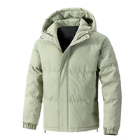 Herren Winter Steppjacke mit Kapuze - Auren