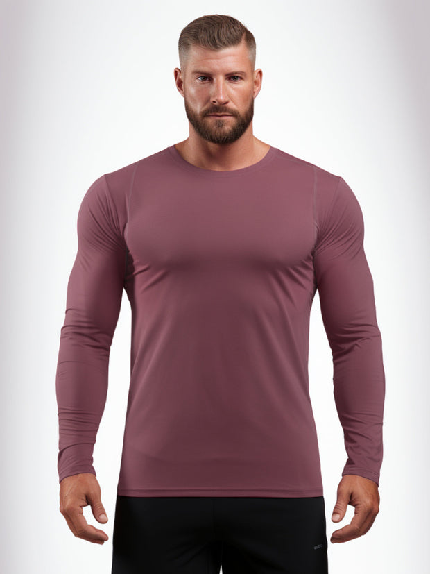 Ausdauer-T-Shirt mit langen Ärmeln