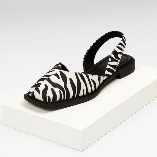 Damen Ballerina Pumps mit Druck - Xarelia