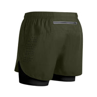 Dry Fit Sportshorts mit doppelter Innenschicht - Bjarn
