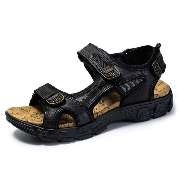 Orthopädische Herren-Sandalen im Retro-Stil - Philip