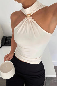 Tanktop in Cremeweiß