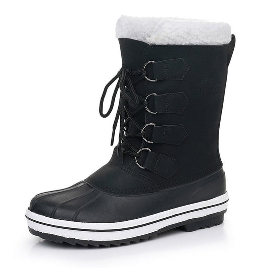 Wasserdichte Damen-Schneestiefel zum Schnüren - Cinthia
