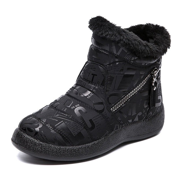 Damen Winterstiefel mit Druck - Lirenne