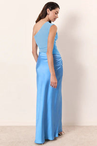 Ärmelloses Maxikleid in Schwarz
