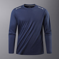 Langärmeliges Dry Fit Sport-T-Shirt für Männer - Hjalmer