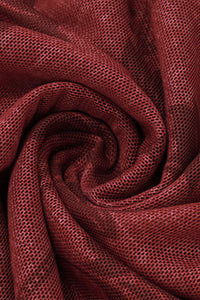 Maxikleid mit Druck in Lila