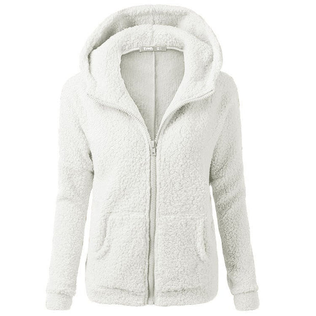 Fleecejacke mit Kapuze - Rachel
