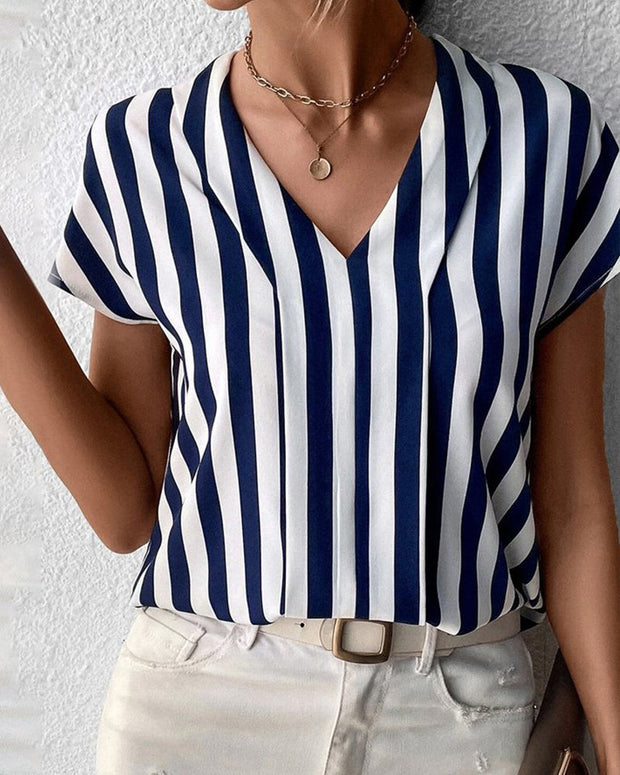 Kalisya - Sommerbluse im Streifen-Look