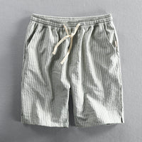 Vertikal gestreifte Herren Shorts mit Kordelzug - Lecce