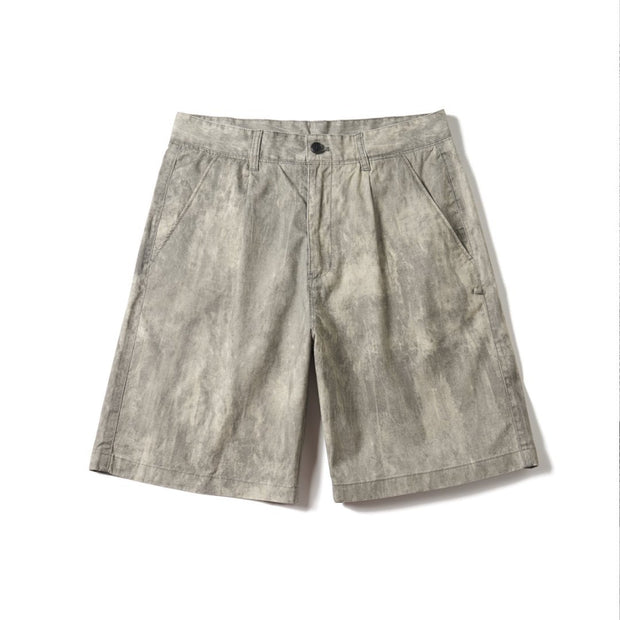 Camouflage-Druck lässig gerade geschnittene Herren-Shorts - Valerio