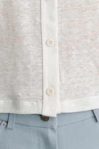 Strickjacke mit Strickstruktur