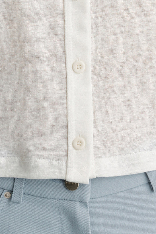Strickjacke mit Strickstruktur