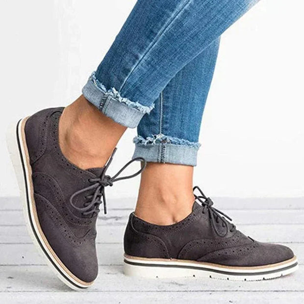Elegante Schnürschuhe aus Leder - Alisa
