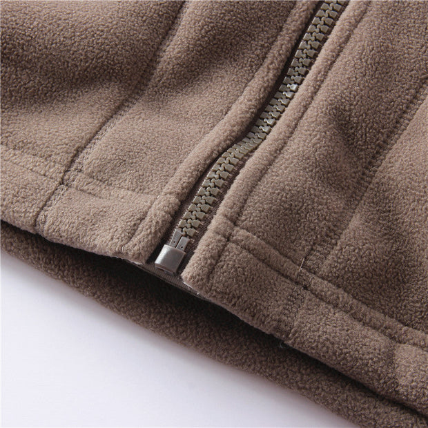 Warme Herrenjacke mit Fleece-Effekt - Eirik