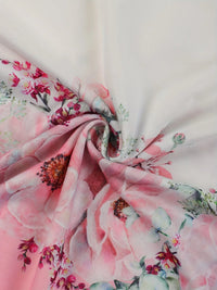 Sissy - T-Shirt mit Blumenmuster und Spitzendetails