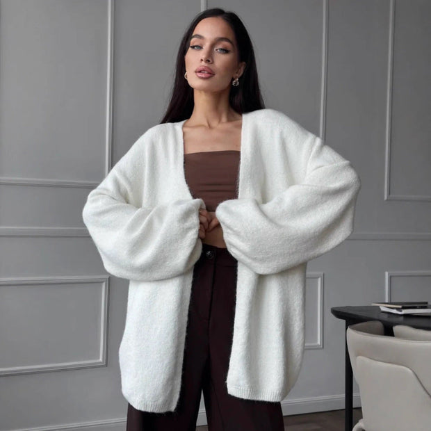 Damen Strickjacke in Übergröße - Liora