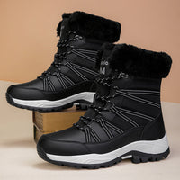 Gepolsterte Winterstiefel mit Warmfutter - Enna