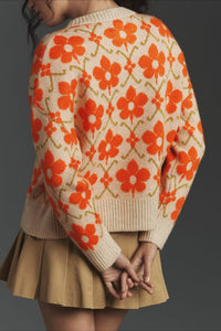 Strickjacke mit Knopfdetails und Strickstruktur