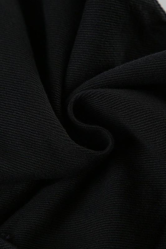 Hose im Vintage-Stil in Schwarz