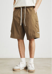 Leichte Herrenshorts mit Seitentaschen und verstellbarem Kordelzug - Calvin