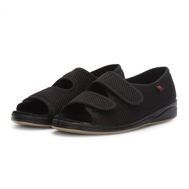 Atmungsaktive orthopädische Sandalen mit doppelt verstellbarem Verschluss für Diabetikerfüße - Ilse