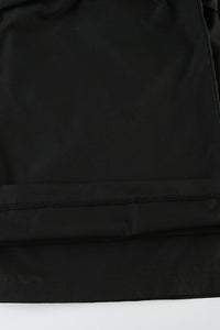 Hose mit Spitze in Schwarz