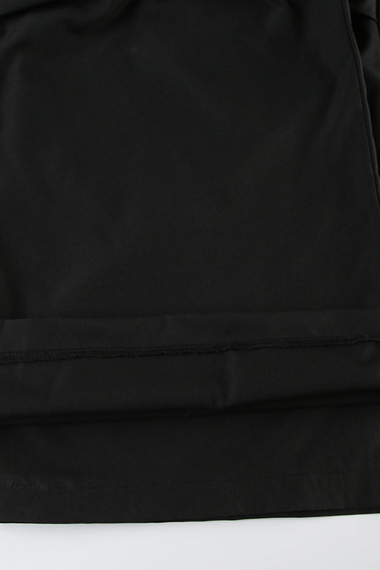 Hose mit Spitze in Schwarz