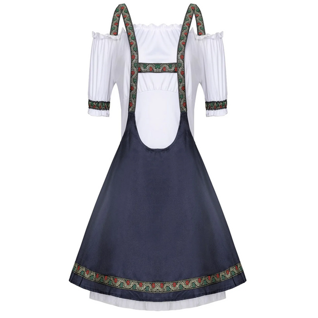 Damen Trachten Minikleid mit Hosenträgern - Leny