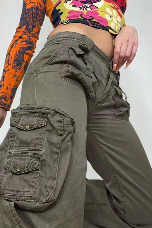 Hose mit Taschen und Denim