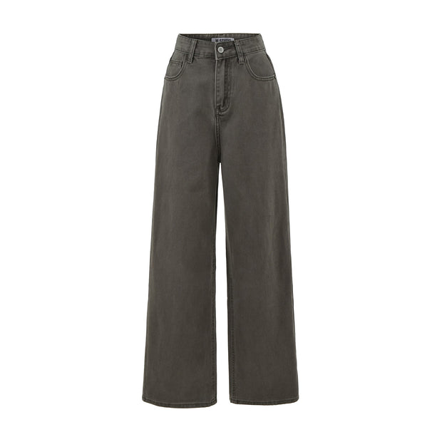 Damenhose mit weitem Bein und hoher Leibhöhe - Savrelle
