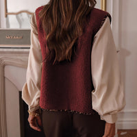 Damenweste mit Fleece-Effekt - Iselya