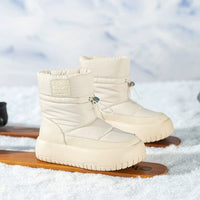 Damen-Schneestiefel mit sportlichem Retro-Design - Lina