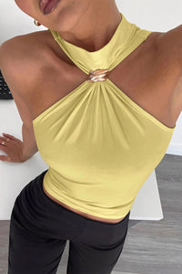 Tanktop in Cremeweiß